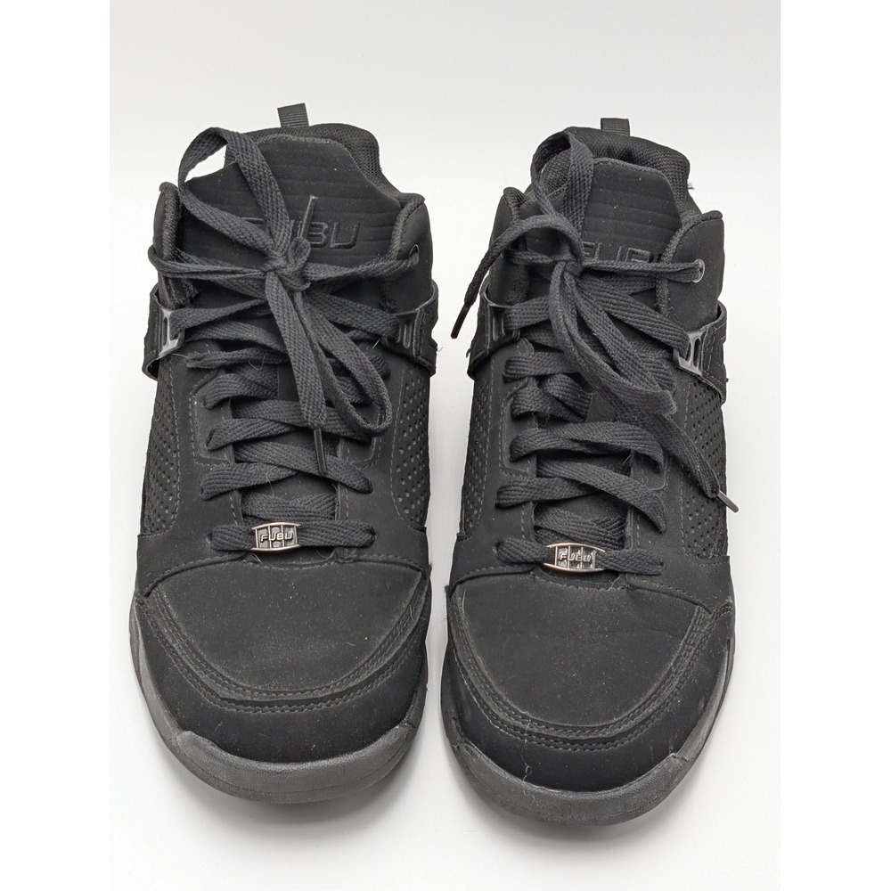 FUBU Mens Black High Top Sneakers Shoes Size 10.5 USA